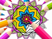 Mandala coloring book