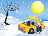 Snow cars jigsaw