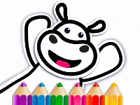 Toddler coloring game