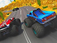 Monster truck extreme racing