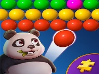 Panda bubble shooter game free