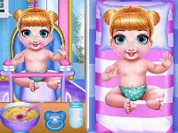 Princess new born twins baby care