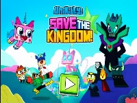 Unicorn kitty save the kingdom