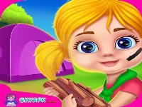 Kids camping : camping adventure game