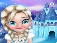 Frozen elsa princess doll house games online